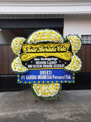 Papan Bunga Duka di Amasangan