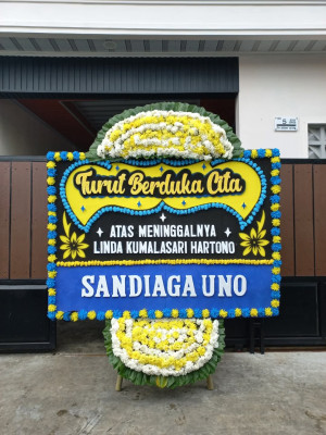 Papan Bunga Duka di Amasangan